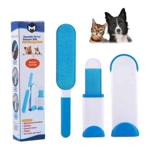 Cepillo removedor de pelo para mascotas en muebles y ropa