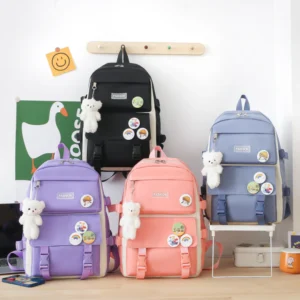 Set escolar y moderno de bolsas de viaje, 5 piezas