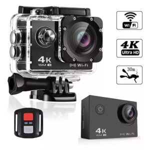 CAMARA DEPORTIVA 4K WIFI SUMERGIBLE