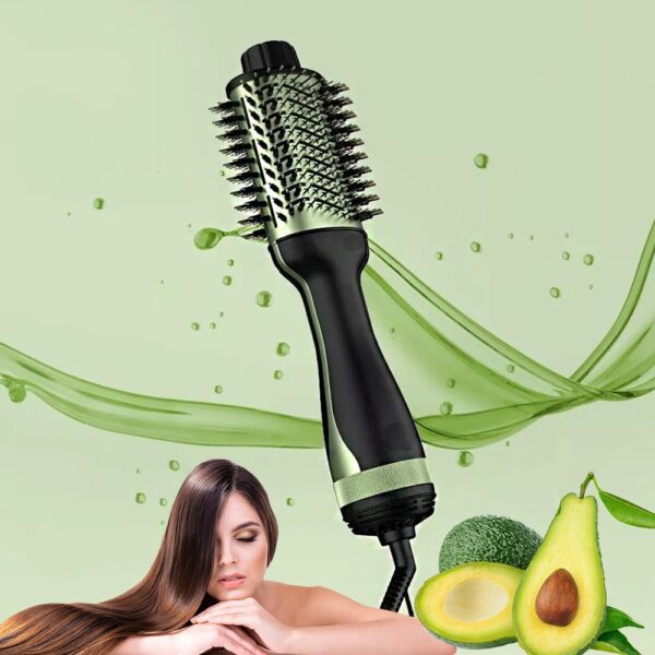 CEPILLO SECADOR GIRATORIO AGUACATE 3 EN 1