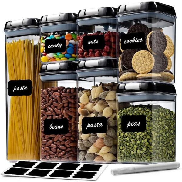 ORGANIZADOR DE COCINA TRANSPARENTE X 7 PIEZAS