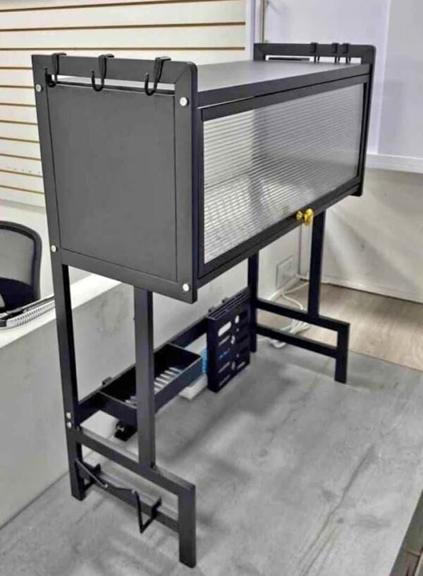 ESCURRIDOR DE PLATOS DE ACERO INOXIDABLE CON TAPA PROTECTORA