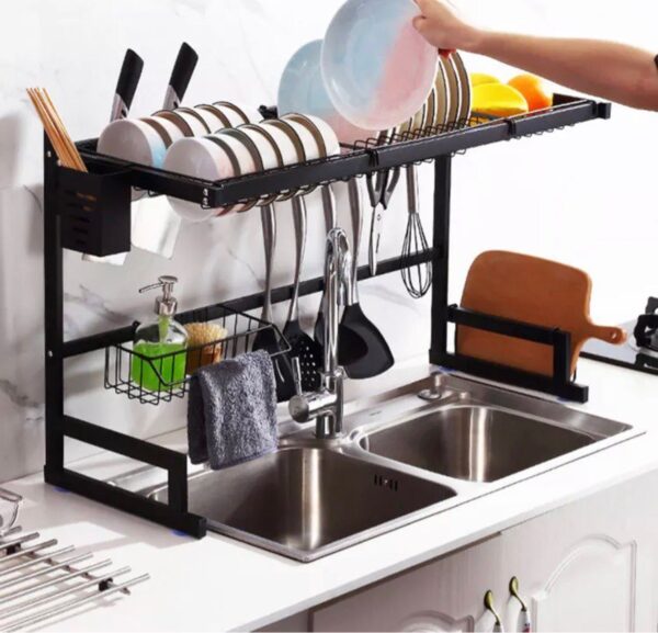 ESCURRIDOR DE PLATOS EN ACERO INOXIDABLE 85CM