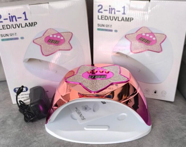 LAMPARA DE UÑAS 2 EN 1 LED /UV 268W