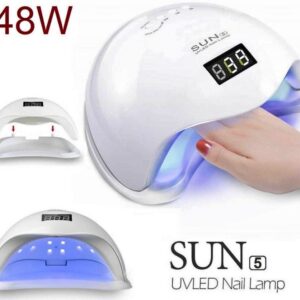 LAMPARA LED 48W SECADORA DE UÑAS PROFESIONAL