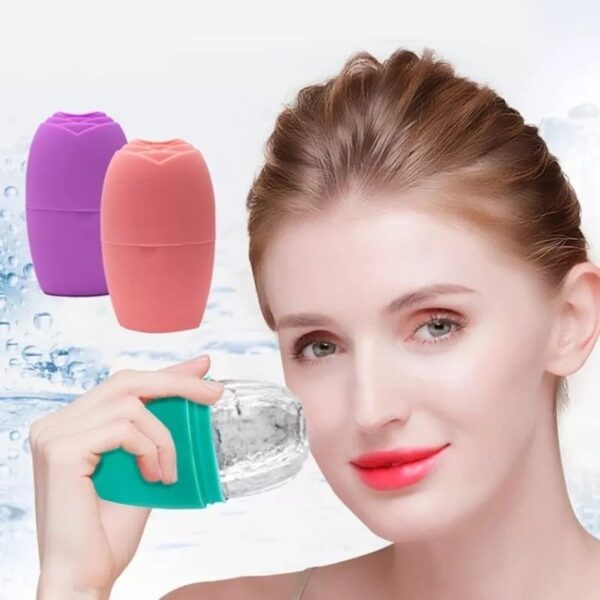 MOLDE DE SILICONA PARA HIELO FACIAL
