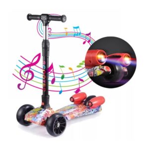 PATINETA SCOOTER CON HUMO Y MUSICA BLUETOOTH