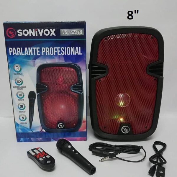 CABINA BLUETOOTH VS- SS2378 LAZER