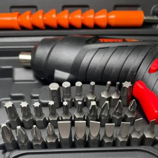 DESTORNILLADOR ELECTRICO INALAMBIRCO 47 PIEZAS