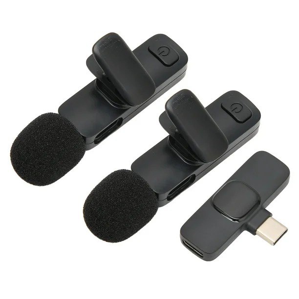 MICROFONO DE SOLAPA DOBLE K9 TIPO C