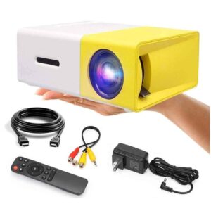 MINI PROYECTOR LED VIDEO BEAM 600 LUMENES YG300