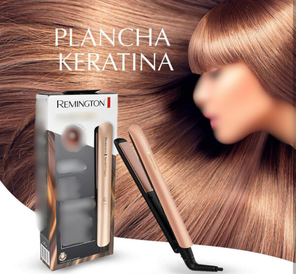 PLANCHA REMINGTON KERATINA Y ACEITE DE ARGAN