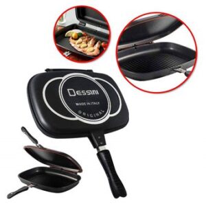 SARTEN DIBLE PARRILLA DESSINI DUAL GRILL