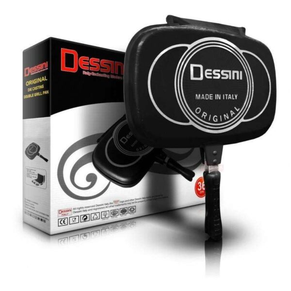 SARTEN DIBLE PARRILLA DESSINI DUAL GRILL