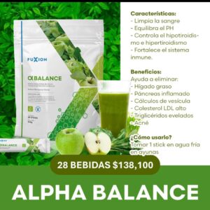 ALPHA BALANCE FUXION-REGULADOR NATURAL DE PH