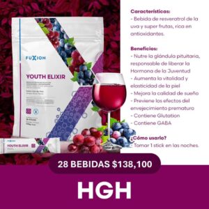 HGH FUXION - Estimula tu Vitalidad y Regeneración Celular