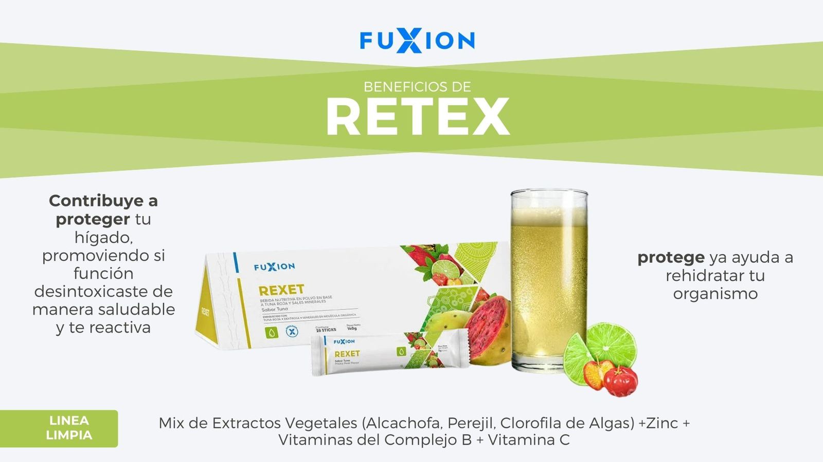 REXET FUXION - Suplemento Natural Para Desintoxicación