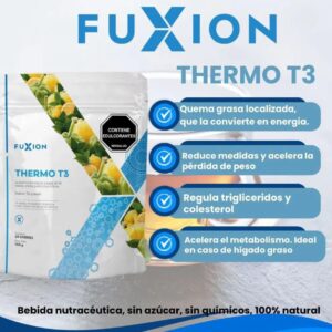 THERMO 3 FUXION - QUEMADOR NATURAL DE GRASA