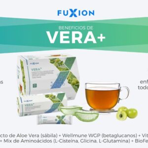 VERA FUXION- Bebida con Sábila y Colágeno para Piel y Digestión